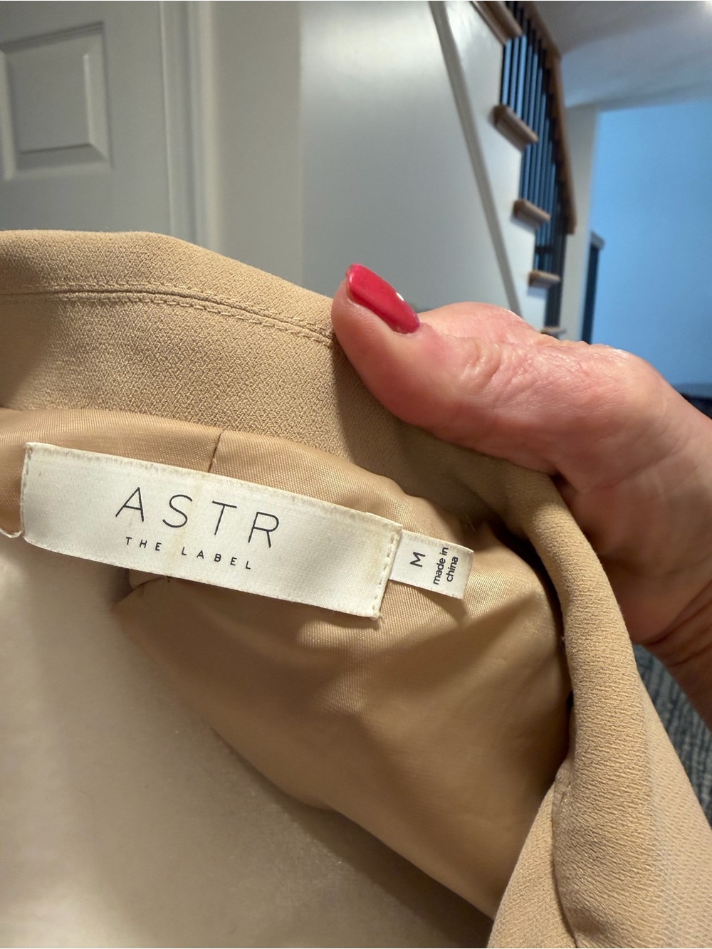 Classic Women's Cream/Kaiki Blazer Jacket - Picture 7 of 8
